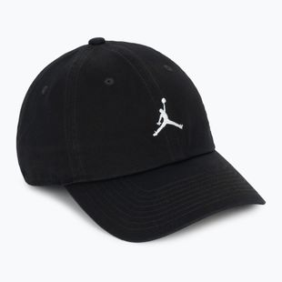Ellenzős sapka Jordan Club Unstructured Curved-Bill black/white