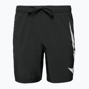 Férfi rövidnadrág Nike Form Swoosh Dri-Fit 7" black/white