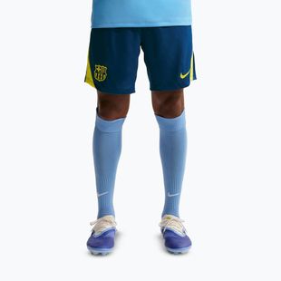 Férfi labdarúgó rövidnadrág Nike FC Barcelona Strike SE gym blue/opti yellow/opti yellow