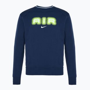 Férfi Nike Sportstwear Air Crew-Neck pulóver fekete / arany