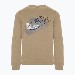 Gyerek pulóver Nike Sportswear Standard Issue Crew-Neck khaki
