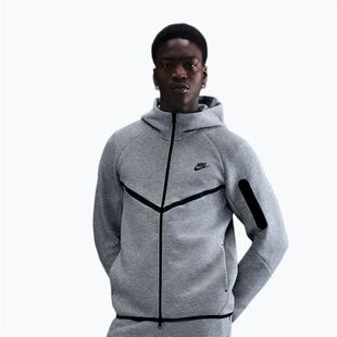 Férfi cipzáras dzseki Nike Tech Windrunner Full Zip cave dark grey heather/black