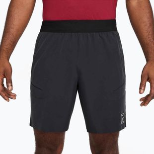 Férfi tenisz rövidnadrág Nike Court Dri-Fit Advantage 8" fekete/fehér