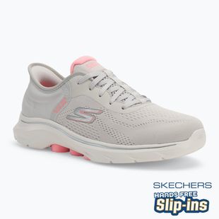 Női cipő SKECHERS Go Walk 7 Valin gray/pink