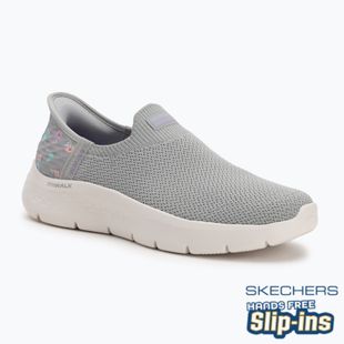 SKECHERS női cipő Go Walk Flex Sunset Rose szürke/lilaszürke