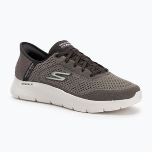 Férfi SKECHERS Slip-ins Go Walk Flex New World barna cipő