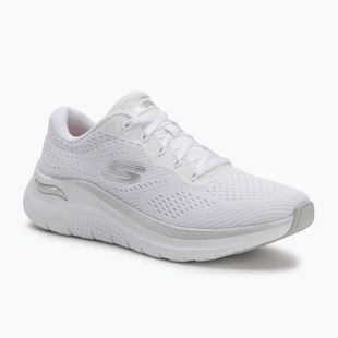 SKECHERS női cipő Arch Fit 2.0 Glow The Distance fehér/ezüst