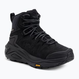 Női trekking cipő HOKA Kaha 3 GTX black/black