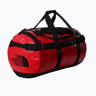 Utazótáska The North Face Base Camp Duffel M 71 l piros/fekete