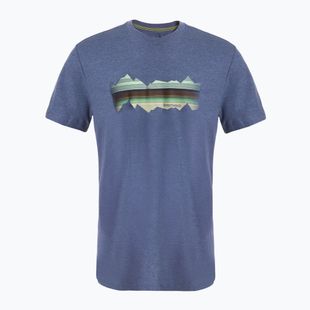 Smartwool Mountain Horizon Graphic Tee nightfall kék trekking póló