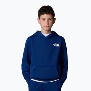 Gyermek pulóver The North Face Teen Simple Dome Hoodie kombi kék