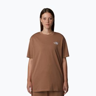 The North Face női Essential Oversize Tee latte póló