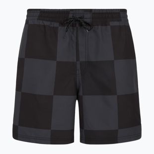 Férfi Vans Primary Checkerboard elasztikus boardshort fekete/aszfalt