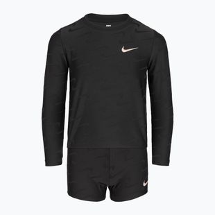 Gyermek tréningruha Nike Swoosh Motion Club Ls Dk Smoke Grey