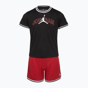 Gyerek szett Nike Jordan Matching Taping Mesh gym red