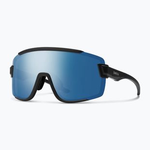 Napszemüveg Smith Wildcat matte black/chrp polarized blue mirror/clear