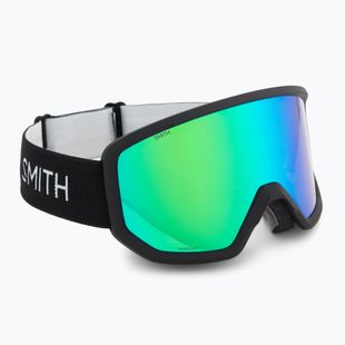 Síszemüveg Smith Transfer black/green sol-x mirror