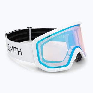 Síszemüveg Smith Transfer white/blue szenzoros tükrös lencse