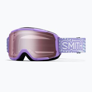 Gyerek síszemüveg Smith Daredevil S2 light lavender dot clouds/ignitor mirror antifog