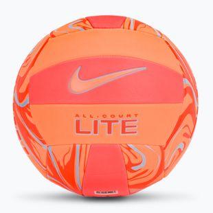 Röplabda Nike All Court Lite Volleyball Deflated size 5 orange pulse/hot lava/aluminum
