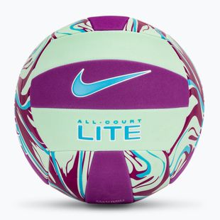 Röplabda Nike All Court Lite Volleyball Deflated size 5 vivid purple/mint foam/baltic blue