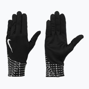 Férfi futókesztyűk Nike Pacer Lightweight RG Reflective black/silver