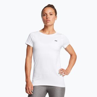Under Armour HG Armour női edzőpóló fehér/fekete