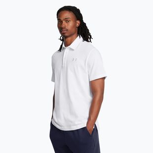 Under Armour férfi póló póló Icon Polo fehér/fehér