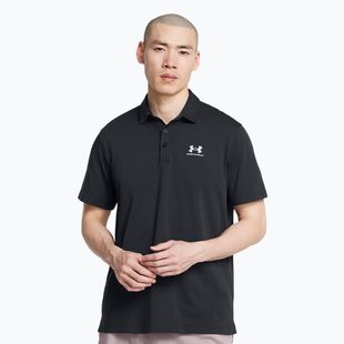 Under Armour férfi póló póló Icon Polo fekete/fehér