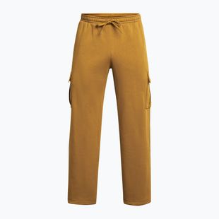 Férfi edzőnadrág Under Armour Project Rock Icon Fleece sárga okker/szürke