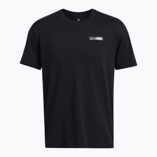Férfi póló Under Armour HW Armour Label black/black/black