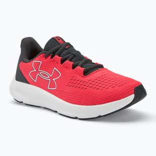 Under Armour Charged Pursuit 3 Big Logo versenyző piros/antracit/fehér női futócipő