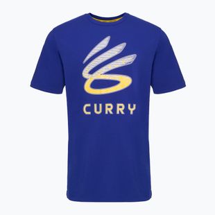 Férfi Under Armour Curry Logo póló Trend királyi/fehér/taxi