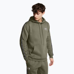 Férfi pulóver Under Armour Icon Fleece HD marine green/white