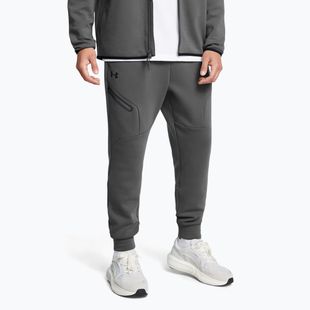Férfi Under Armour Unstoppable Fleece castlerock/fekete nadrág