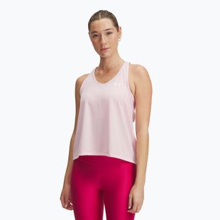 Under Armour Tech Swing Tank prime rózsaszín/fehér női edző felső