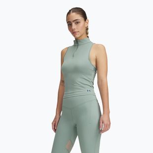 Under Armour női edzőpóló Vanish Elite Vent Tank szilika zöld/irizáló