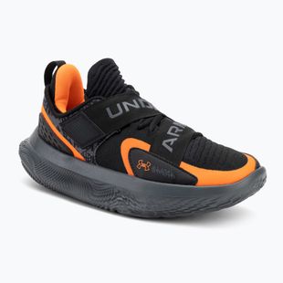 Under Armour Flow Futr X 4 UAA kosárlabda cipő fekete/castlerock/blaze orange