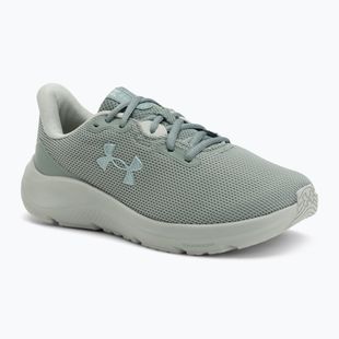Under Armour Charged Pursuit 4 szilikazöld/szilikazöld/metál szilika női futócipő