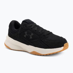 Férfi edzőcipő Under Armour Edge Suede fekete/kőszín/fekete