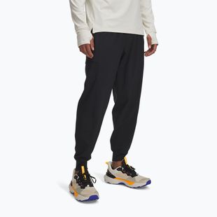 Férfi Under Armour Trail Run futónadrág fekete / fényvisszaverő