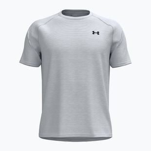 Férfi edzőpóló Under Armour Tech Textured distant gray/black