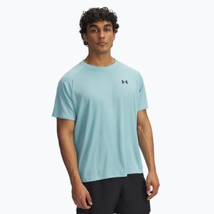 Férfi Under Armour Tech Textured stream/fekete edzőpóló