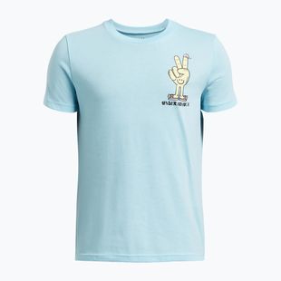 Gyerek edzőpóló Under Armour Peace Love UA blue