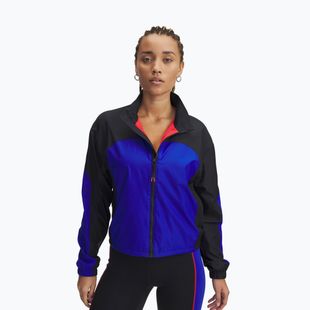 Női pulóver Under Armour Project Rock Woven Top black