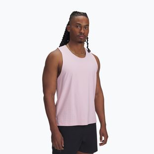 Under Armour Launch Elite Singlet prime rózsaszín/visszaverő férfi futó felső