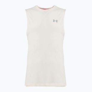 Férfi Under Armour Trail Run Launch Tank kő/reflektív futó tank felső