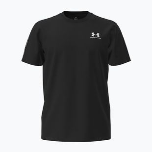 Férfi edzőpóló Under Armour Icon Heavyweight Tee Taping black/white