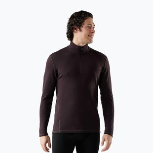 Férfi Termoaktiv pulóver Smartwool Classic Thermal Merino Base Layer 1/4 Zip Boxed mink heather