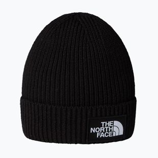 The North Face logós dobozos, mandzsettás gyermek téli sapka
